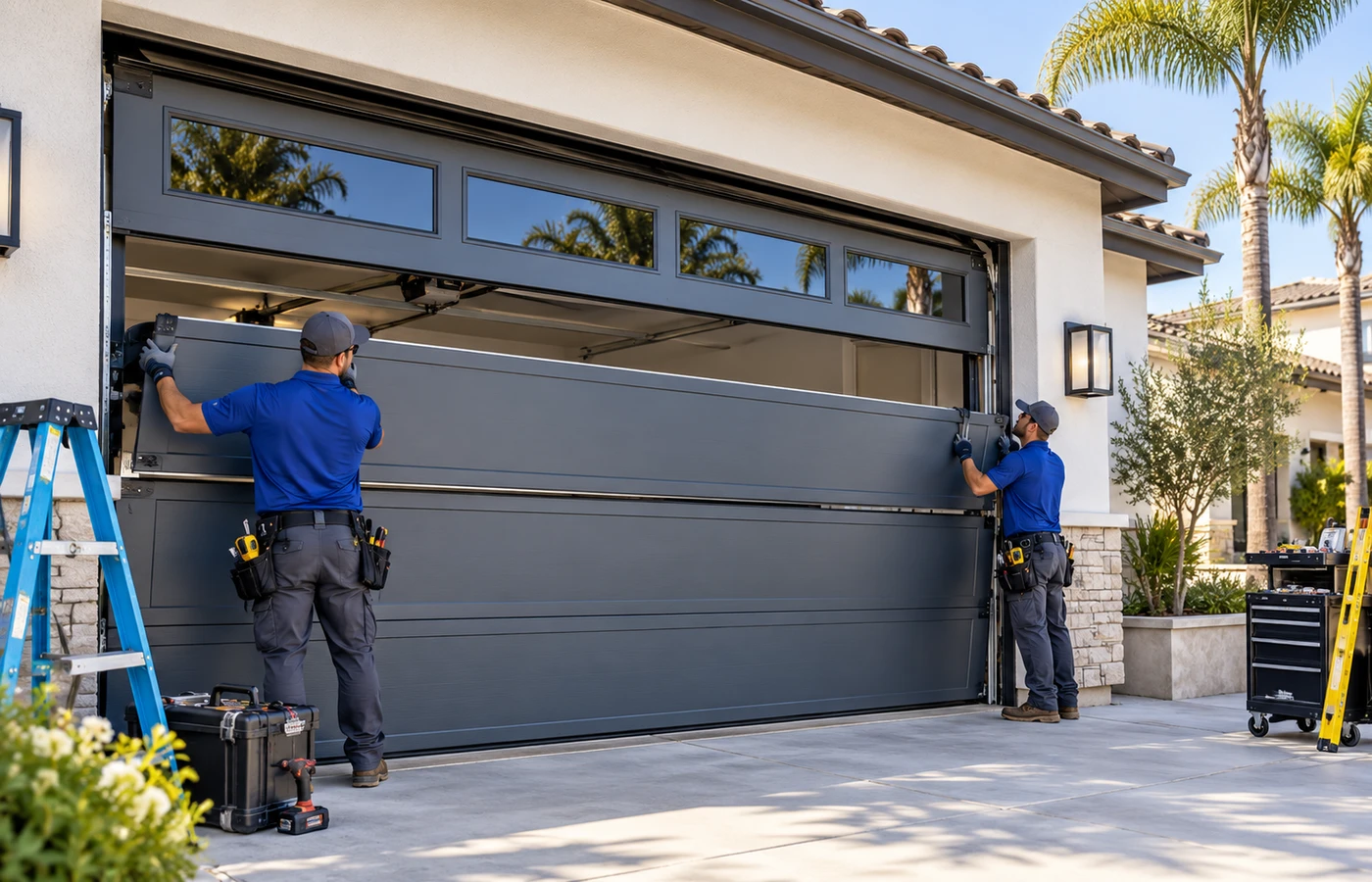 Professional garage door replacement